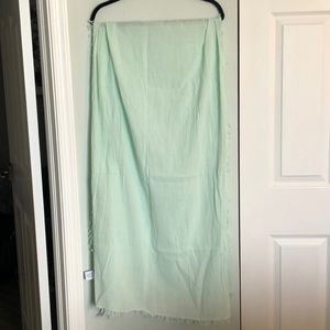 J.Crew Mint Green Scarf